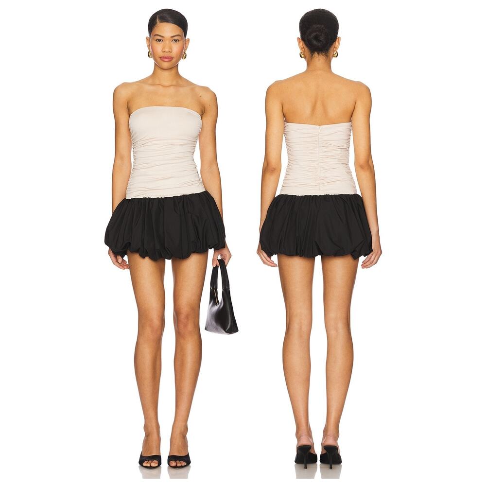 More to Come Raquel Dress Mini Strapless Ruched Formal Party Hoco Cocktail NYE S